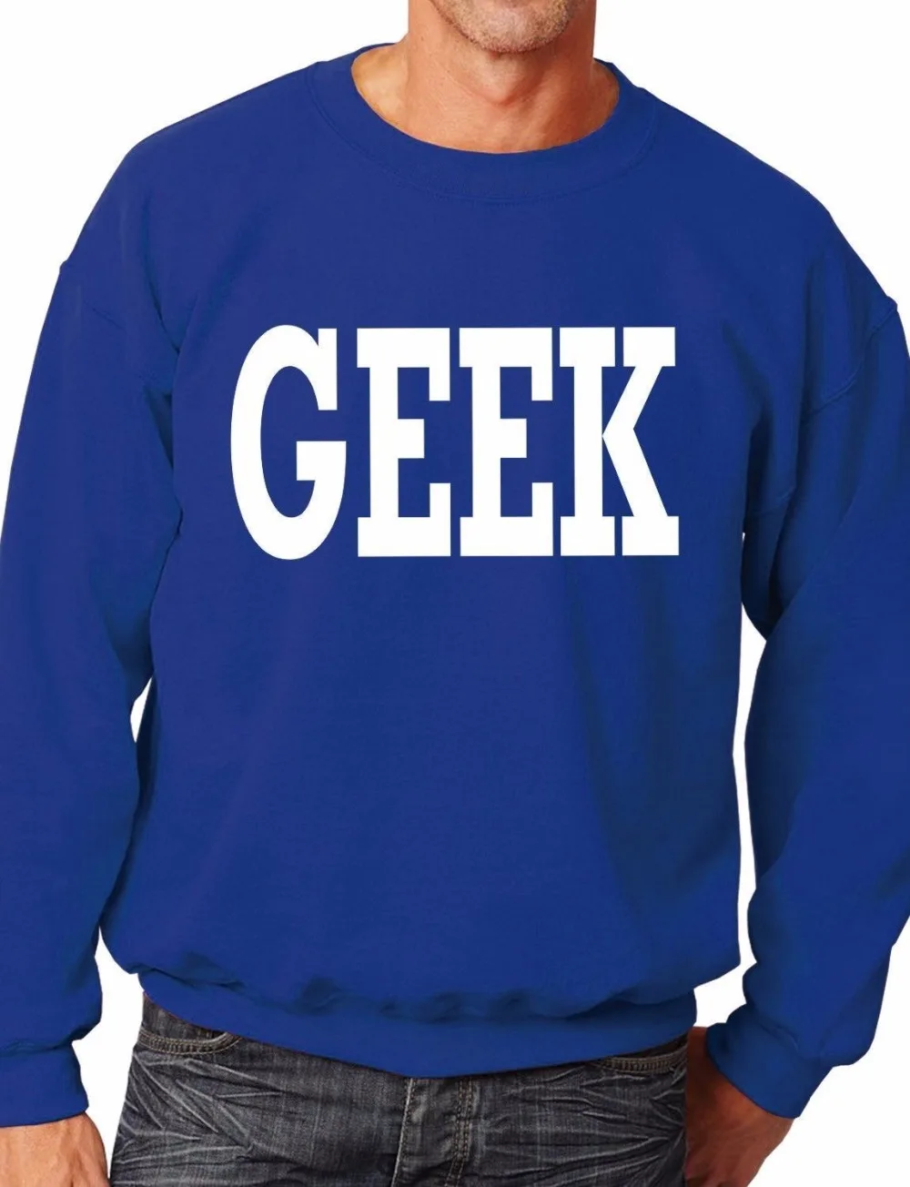 

Geek Funny Sweatshirt/Jumper Unisex Birthday Gift More Size and Color-E240