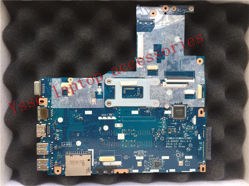 Совершенно новый! ZIWB2 ZIWB3 ZIWE1 LA B092P материнская плата для ноутбука Lenovo B50 70 (для intel i3
