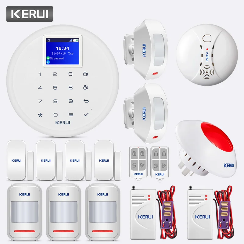 KERUI G17 домашняя Безопасность GSM система оповещения беспроводное приложение