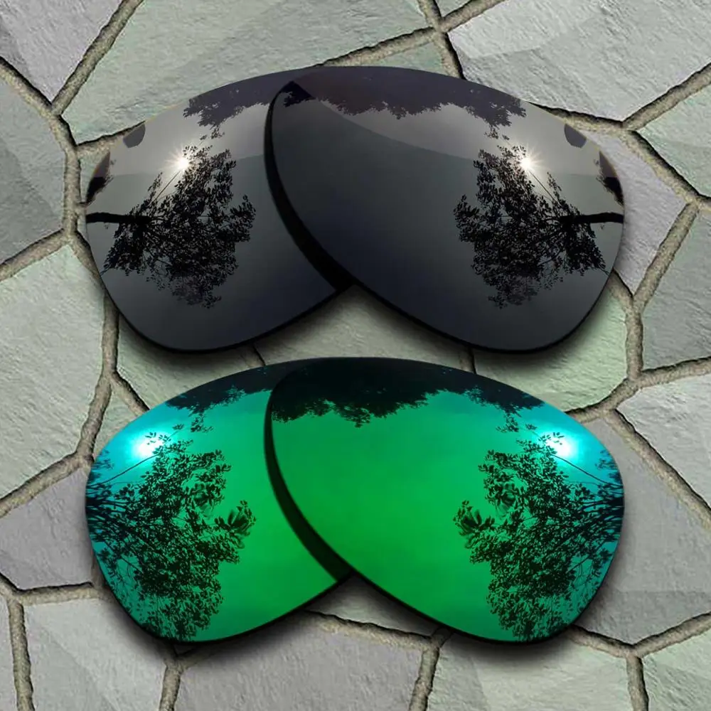 Black-Jade Green Солнцезащитные очки поляризованные Сменные линзы для солнцезащитных очков - Цвет линз: Black-Jade Green