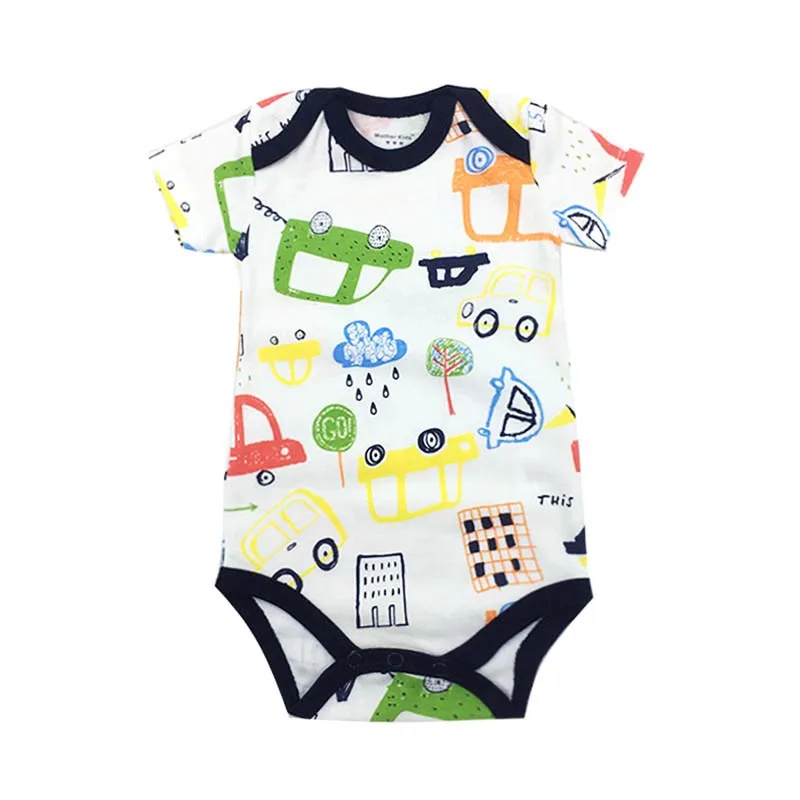 

newborn baby bodysuits short sleevele baby clothes O-neck 0-24M baby Jumpsuit 100%Cotton baby clothing Infant sets