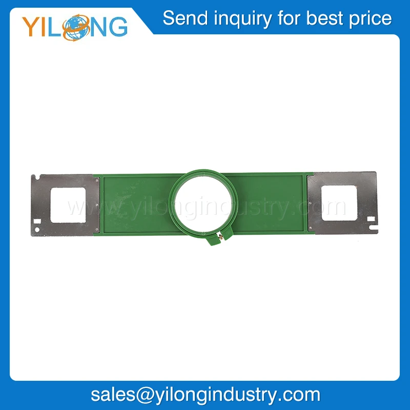 Запчасти для вышивки Tajima зеленые обручи 90 мм круглая форма общая длина 495