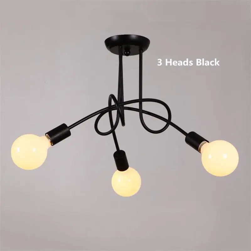 Американский винтажный потолочный светильник лампа для бара кафе гостиной Techo