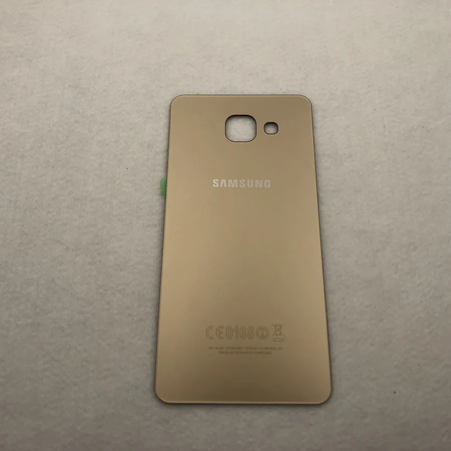 Оригинальный новый задний Чехол для Samsung Galaxy A7 2016 A710 A710F стеклянный корпус