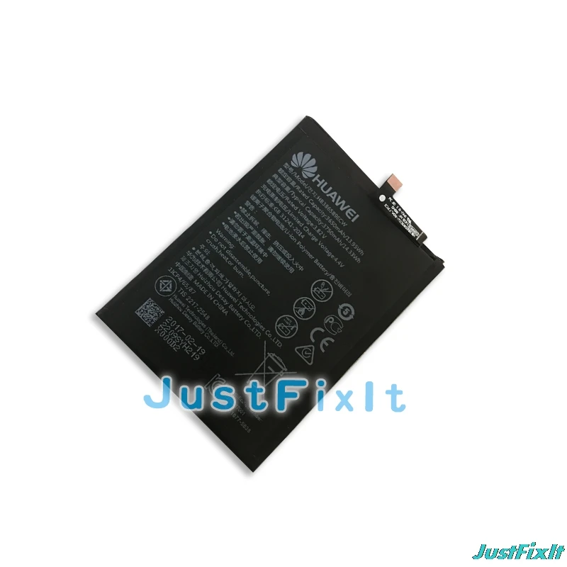HB386589CW Hua Wei оригинальный сменный аккумулятор для телефона huawei P10 plus литий-ионный