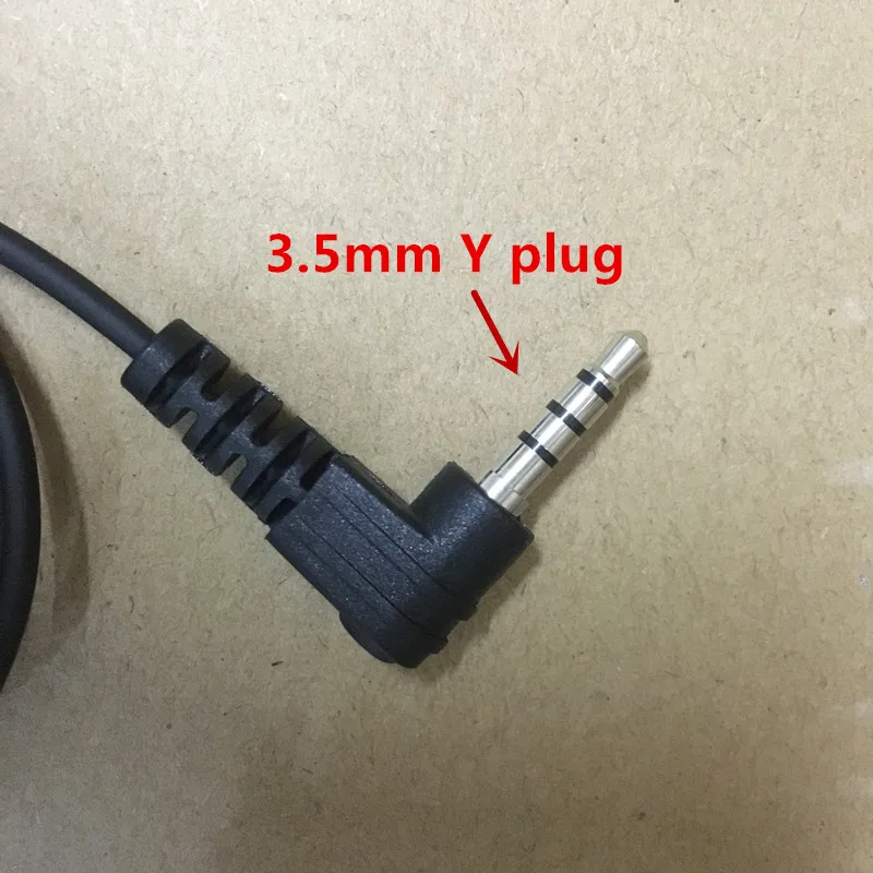 Наушники honghuismart с штекером 3 5 мм Y для наушников Yaesu Vertex Standard VX1R VX2R VX3R VX5R VX168 VX351 VX410 и