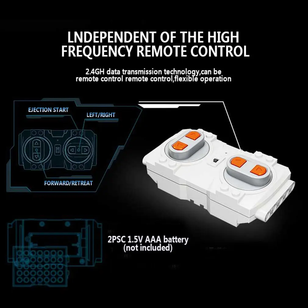 DIY Technic 2,4G/APP дистанционное управление гусеничный трюк гоночный автомобиль строительные блоки с мотором для детей машинка на дистанционном управлении Кирпичи Игрушки