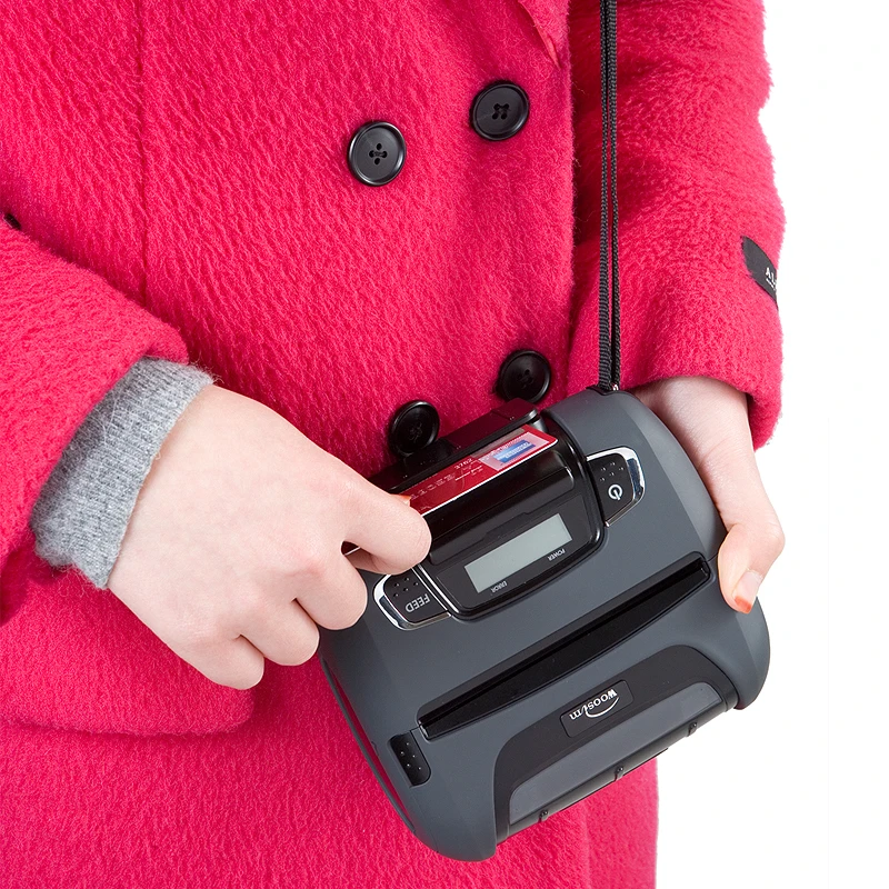 112 мм ширина Мобильный bluetooth Термопринтер для чеков | Компьютеры и офис