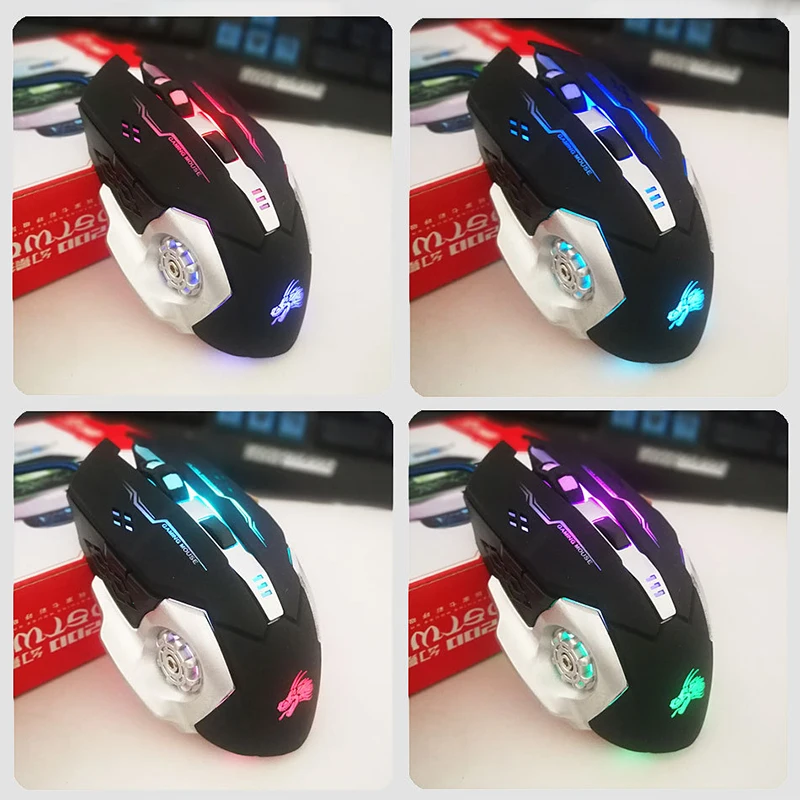 Professional Gamer Gaming Mouse 6D 3200DPI Adjustable Wired Optical LED 6 Keys USB Cable for PC laptop GT | Компьютеры и офис