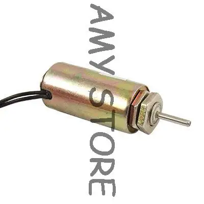 

Push Type Magnetic Sensor Tubular Solenoid DC 12V 0.4A