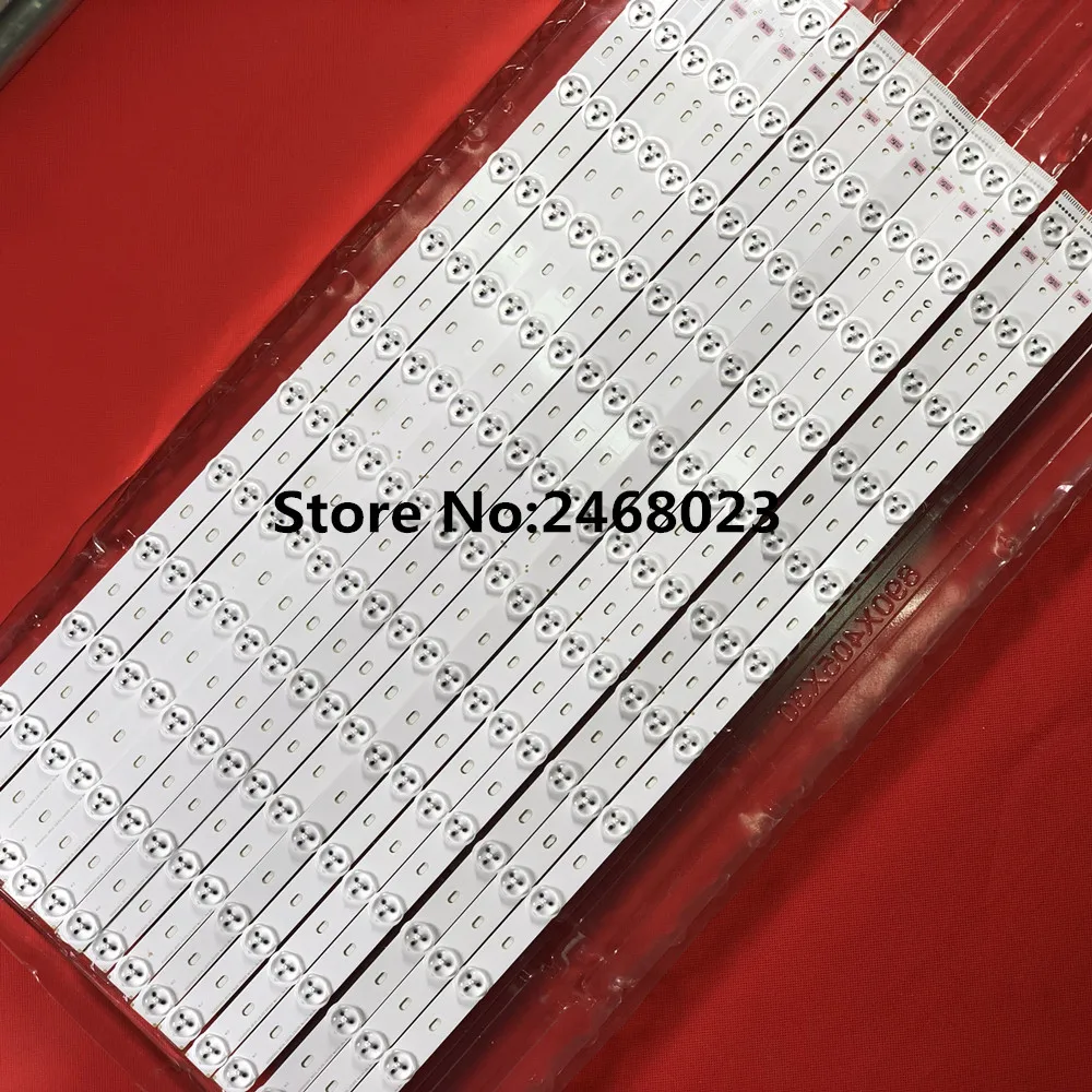 12 шт. Светодиодная лента подсветки для 65PUS9809/12 LTA650FJ01-G01 LTA650FJ01-G02 SVS650A02_REV9_12LED_131205