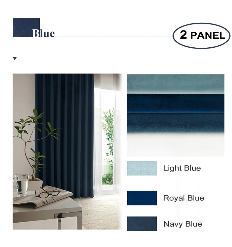 MOMO затемняющие занавески для комнаты однотонная ткань матовая бархатная задняя