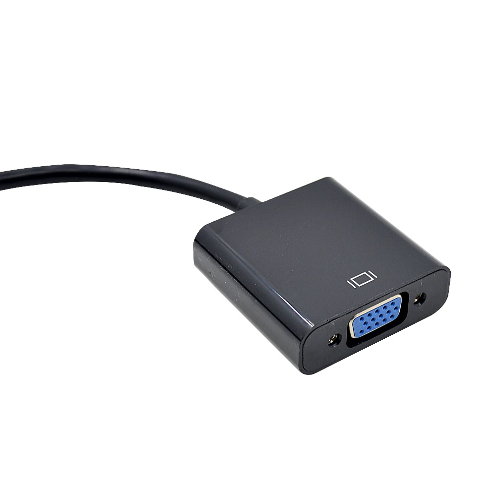 CHIPAL DVI D to VGA адаптер 24 + 1 25Pin на 15Pin конвертер с USB Мощность кабель для ПК компьютер к
