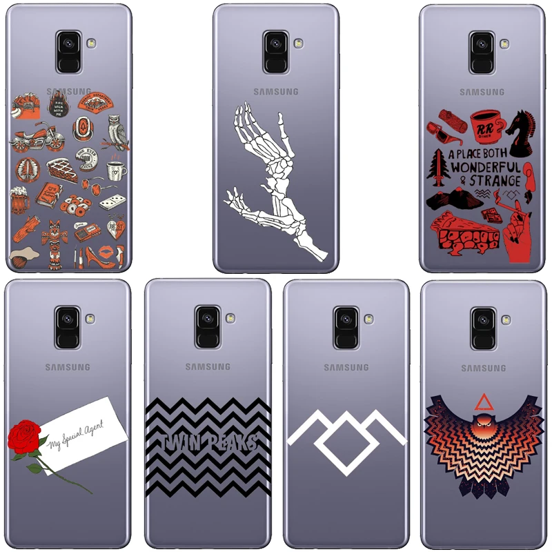 Силиконовый чехол для телефона с принтом Дейла Купера Samsung S6 S7 DEGE S8 S9 S10PLUS S20