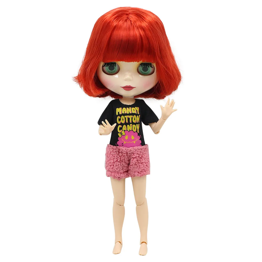 Фабрика NEO blyth шарнир куклы красные волосы предложение игрушка подарок специальная цена на продажу подходит макияж в себе. № 1248