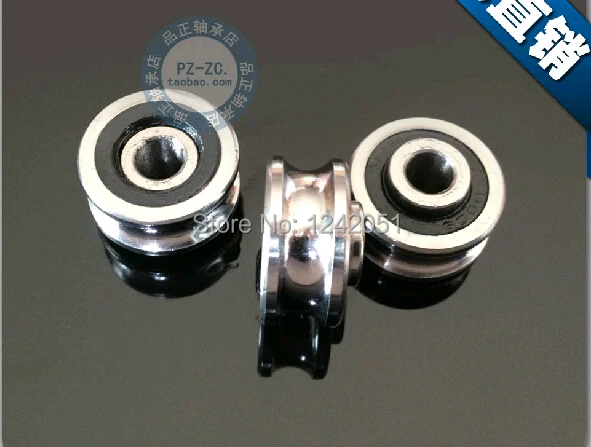 

10 шт. SG15 U радиальные герметичные шарикоподшипники 5x17x8 мм направляющий роликовый подшипник (однорядные шарики)