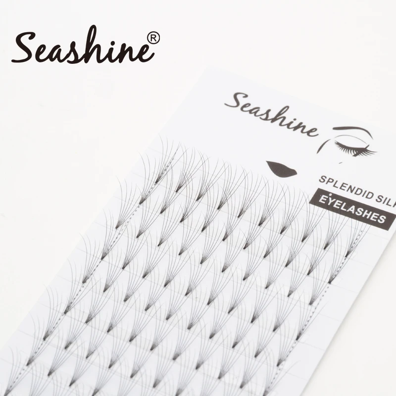 Seashinebeauty 6D готовых поклонников глаза ресницы натуральные объемные для
