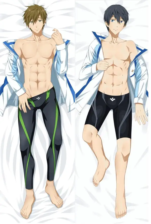 

Японское аниме бесплатно! Чехол для подушки Haruka Nanase Rin Male BL