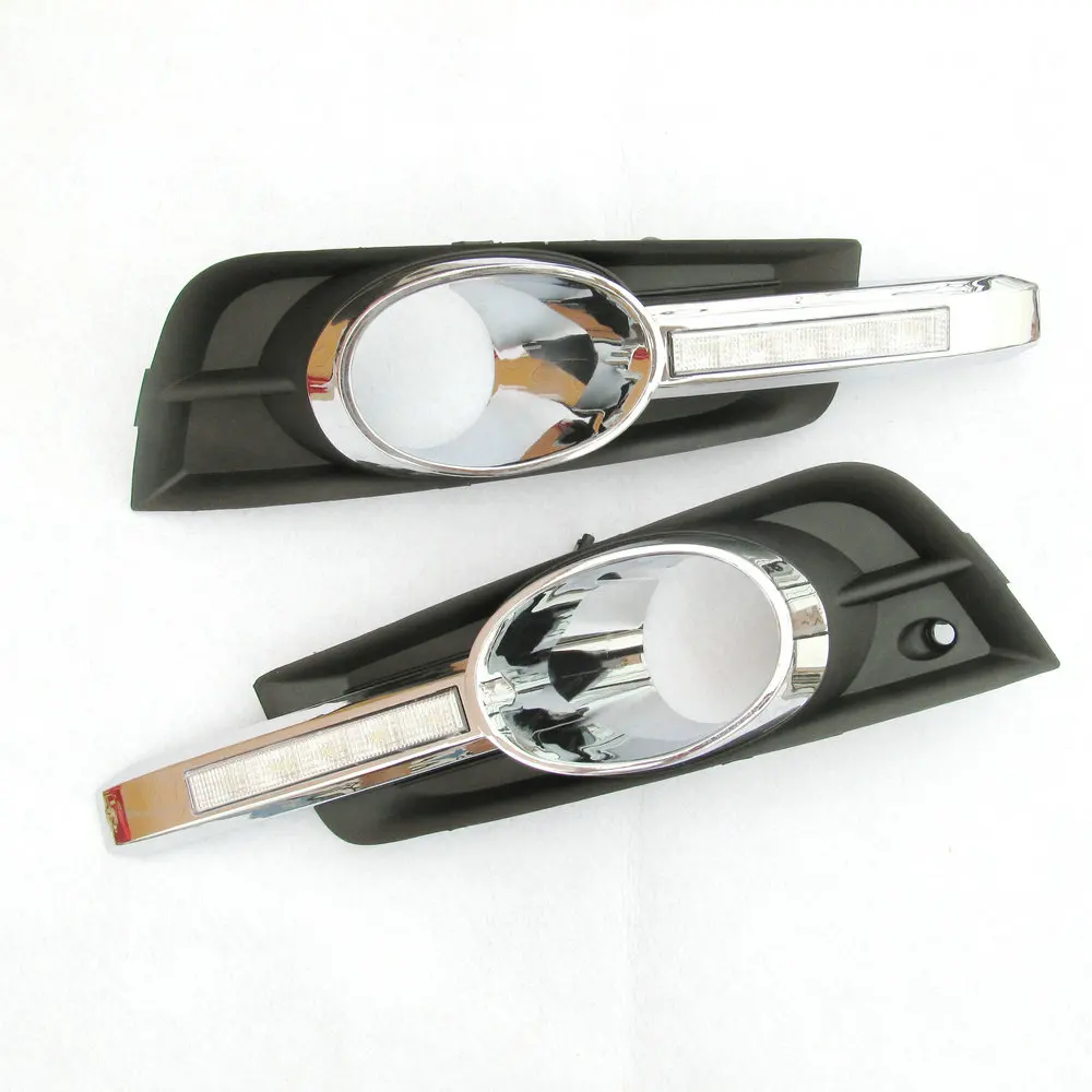 2 шт./компл. Стайлинг автомобиля drl для chevrolet cruze 2009 2010 2011 2012 2013 2014 DRL противотуманные