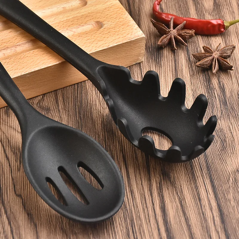 10 шт кухонный силиконовый антипригарный инструмент для выпечки и готовки ложка