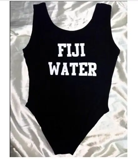 Модная одежда летний Цельный боди купальники Фиджи водный смешной комбинезон