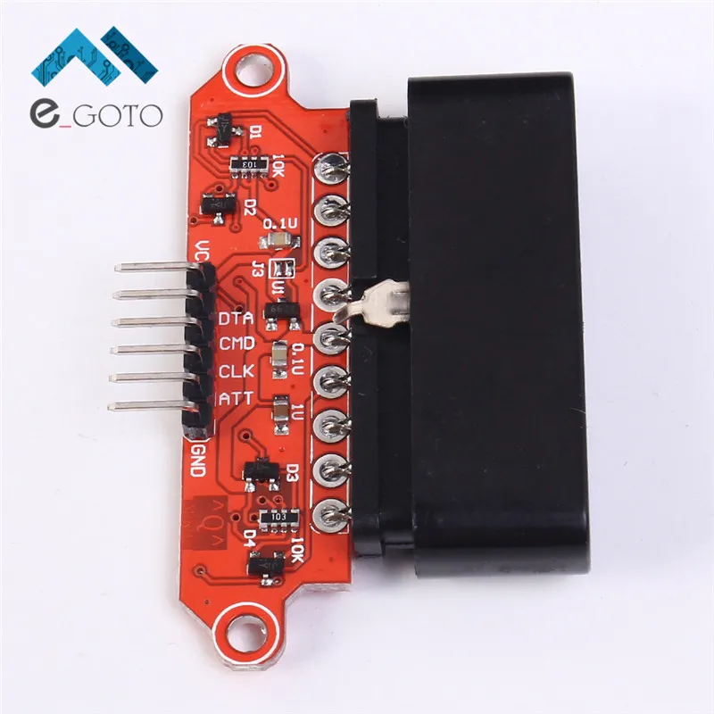 PS2 PS3 Плата Адаптера Беспроводной Адаптер Ручка Джойстика Pinboaord Двунаправленный