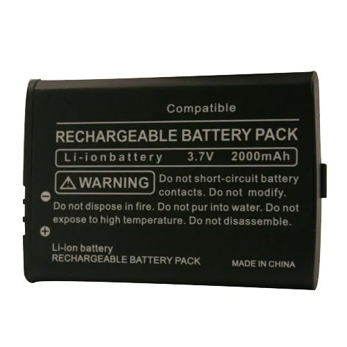 Литий ионный аккумулятор 2000 мАч 3 7 В + набор инструментов для Nintendo 3DS|battery kit|batteries