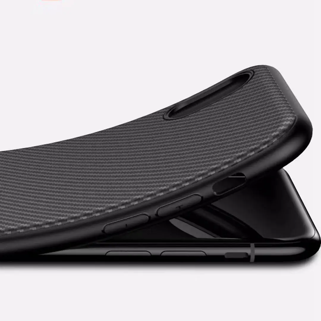 IMIDO чехол из углеродного волокна для телефона iPhone XS MAX ультра тонкий Силикон