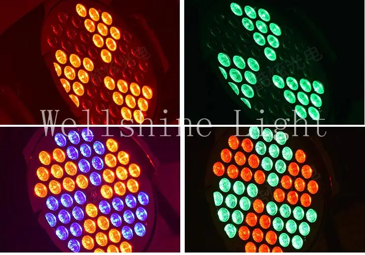 Бесплатная доставка 4 шт./лот Веерообразный свадебвечерние светильник 54*3 Вт 3 в 1