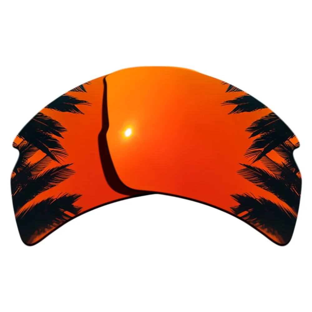 (Синее + оранжево-красное полночное солнце зеркальное покрытие) 3 пары