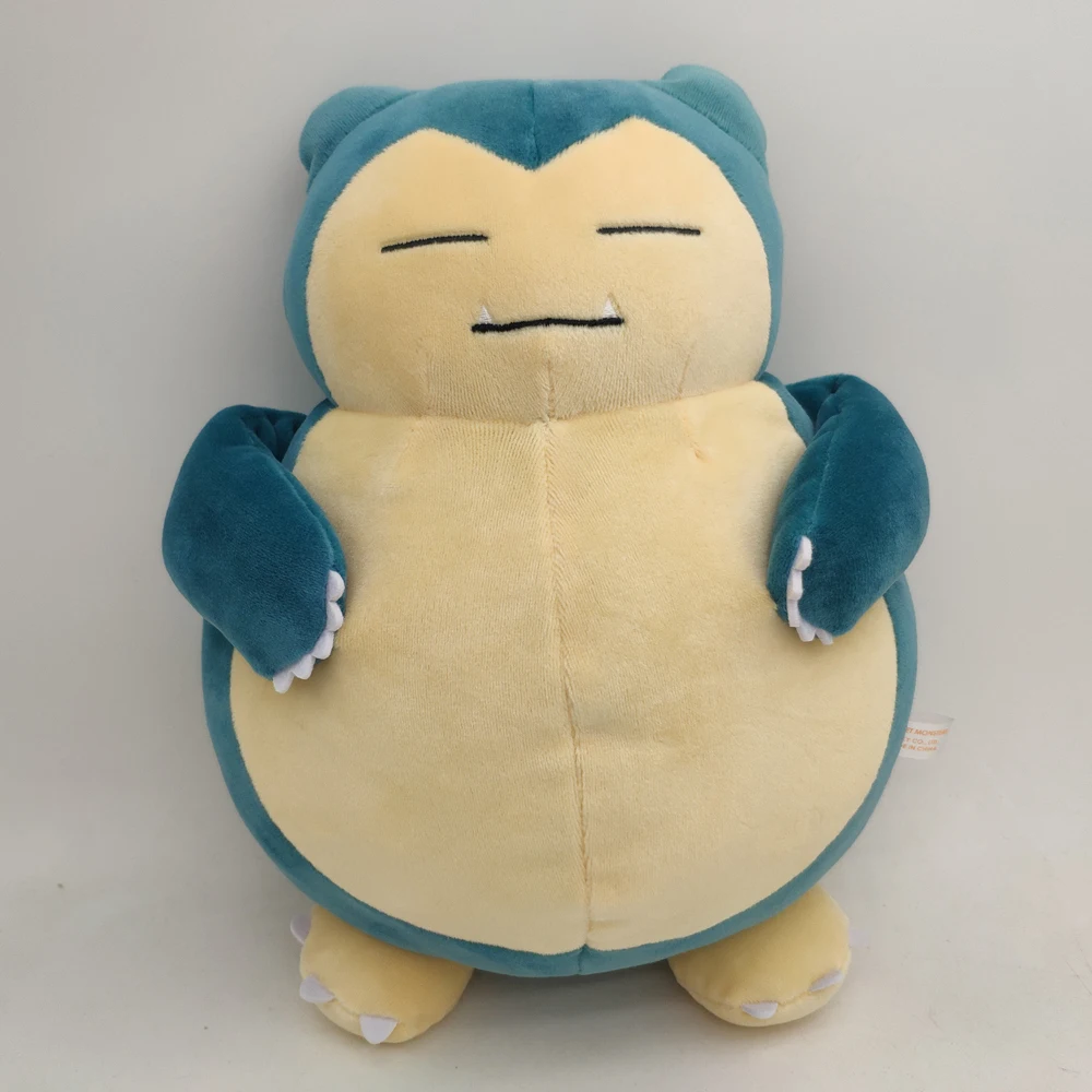 

pokemon GENUINE SNORLAX Jumbo Plush Toy soft Doll 28cm new