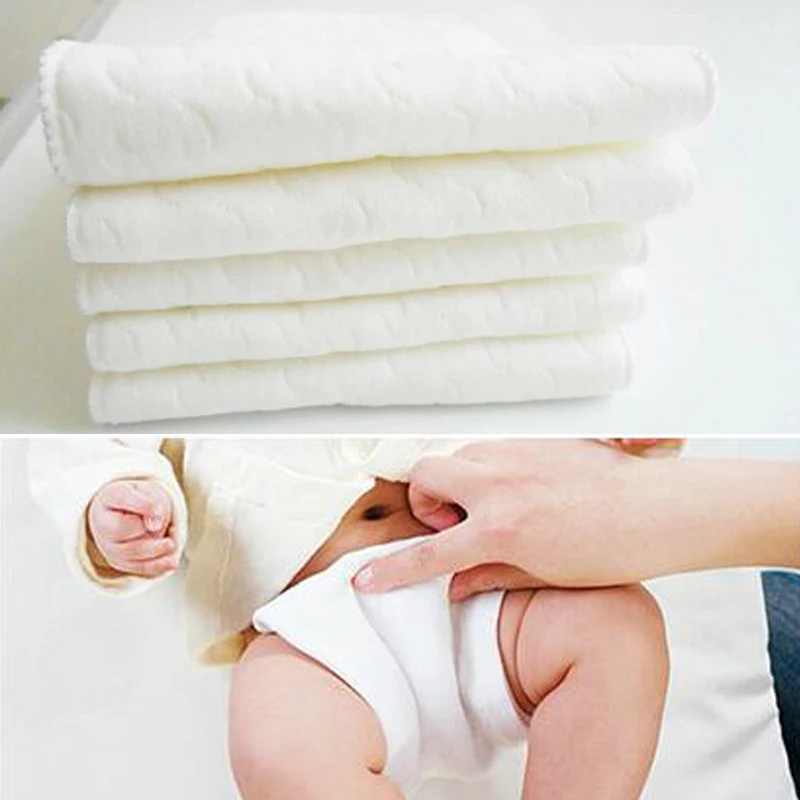 Многоразовые подгузники 10 шт. многоразовые для новорожденных экологического