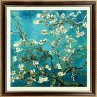 Рукоделие, вышивка крестиком своими руками полный набор для вышивки Ван Гог классический абрикосовый цветок Печатный узор вышивка крестиком картина подарок