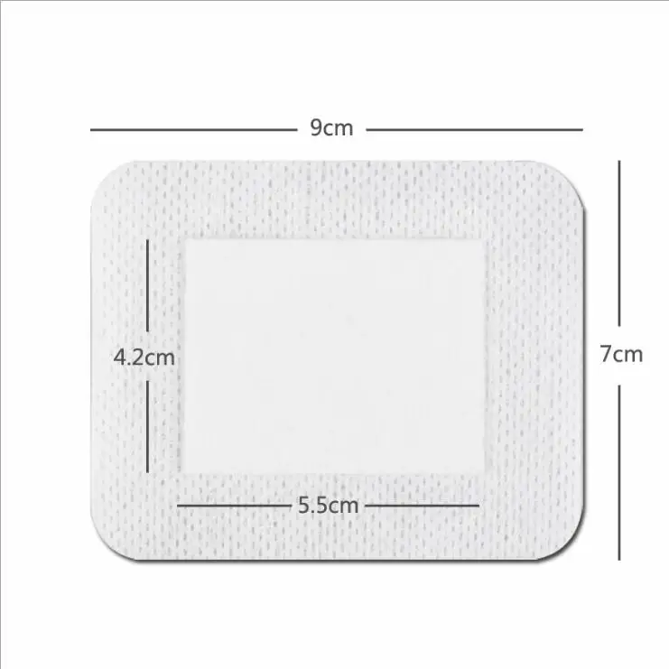 1pc 7X9cm 7 Размер/набор стерильные медицинские самоклеющиеся Нетканые повязки на рану аптечка первой помощи медицинские стикеры патч против инфекции - Цвет: 1pc 7X9cm