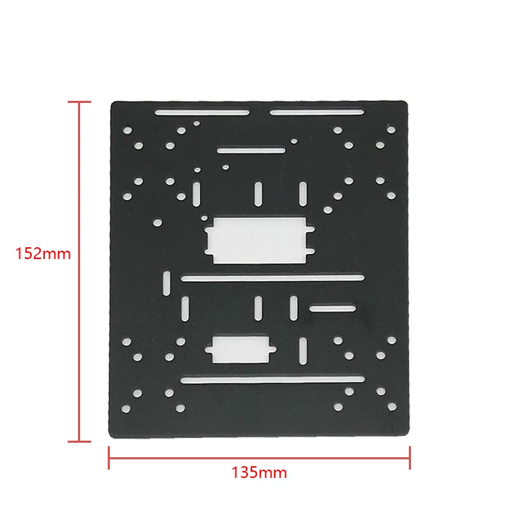 Цветная майка шасси автомобиля/доска для TR Tank алюминиевый сплав с сервоприводом