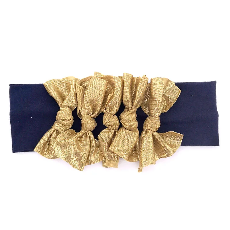 Детские хлопковые ленты с металлическими узелками для девочек летние тонкие
