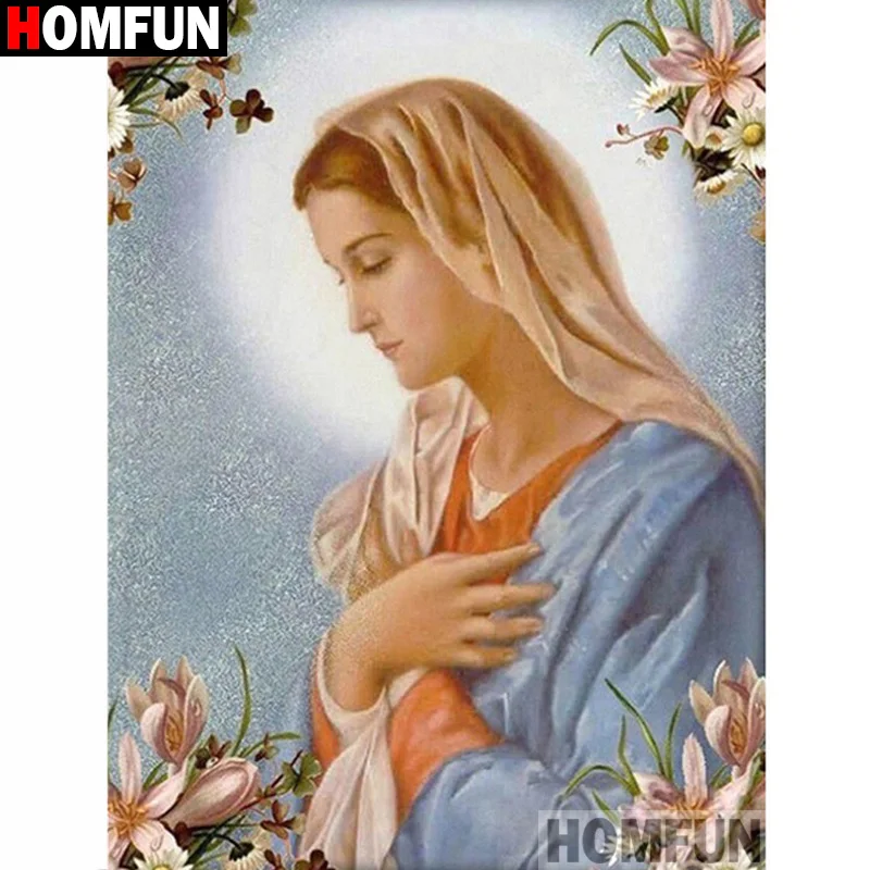 HOMFUN полный квадратный/круглый дрель алмазная живопись 5D сделай сам