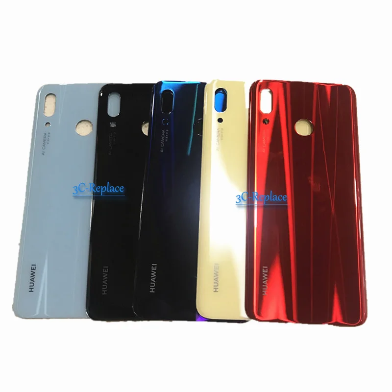 6," для huawei Nova 3 PAR-AL00 PAR-LX9 PAR-L29 PAR-L11 PAR-LX1 задняя Батарея крышка дверца батарейного Корпус чехол сзади Стекло запчасти