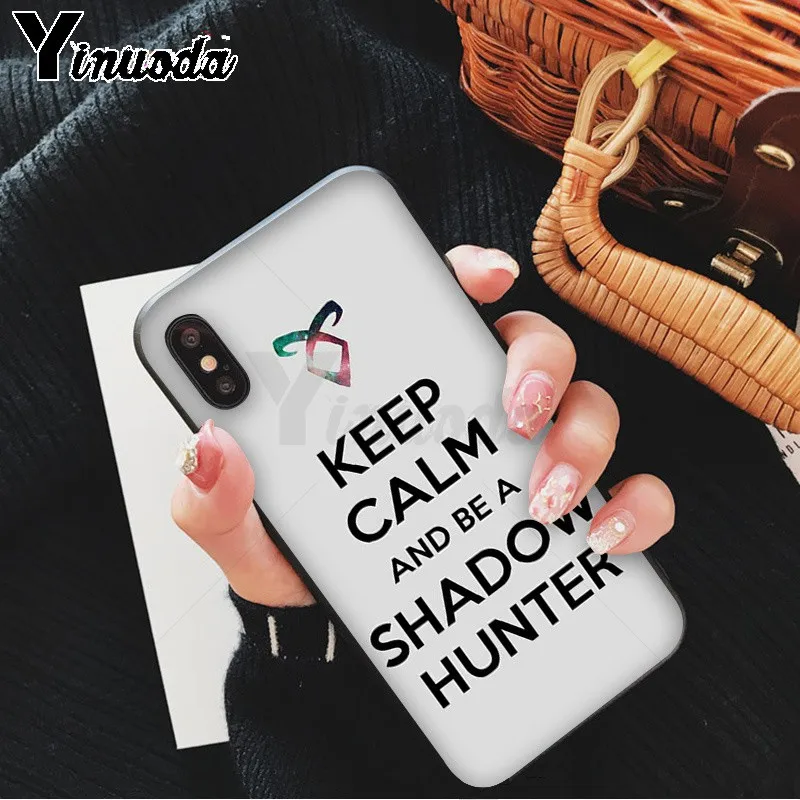 Yinuoda тени охотники на заказ фото мягкий чехол для телефона iPhone 5 5Sx 6 7 7plus 8 8Plus X XS MAX