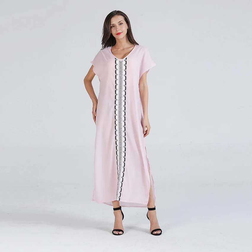 2018 Летнее Длинное Платье Цветочный принт Бохо пляжное платье пикантные