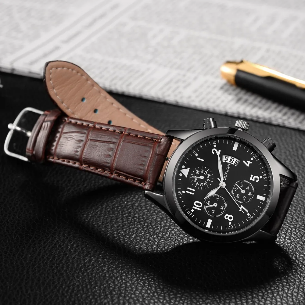 CCQ лучшие брендовые Роскошные Кварцевые часы мужские спортивные военные