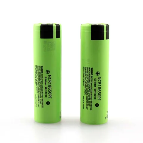 NCR18650PF 3,7 V 18650 2900mAh литий-ионная аккумуляторная батарея, источник питания светодиодный светодиодного фонарика (1 пара)