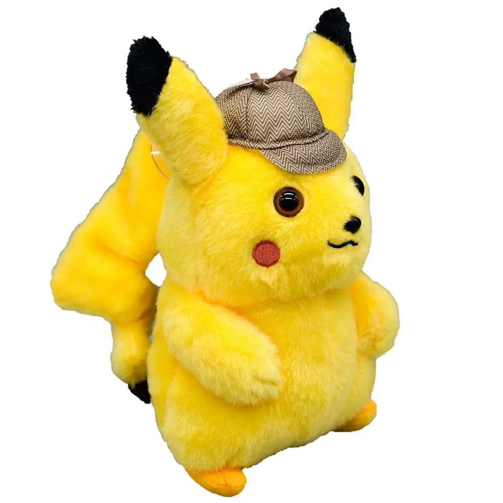 2019 новый милый Detective Pikachu Пикачу темно Lightning игрушка плюшевые игрушки для