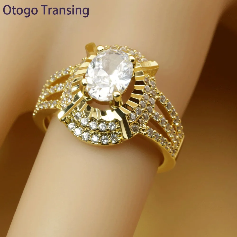 Otogo Transing 2019 набор ювелирных изделий для вечеринки золотой цвет Женская мода