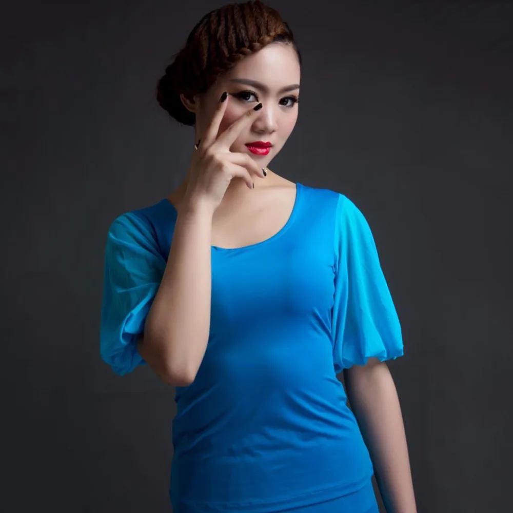 2017 популярные женские Современные топы для танцев разные цвета с коротким