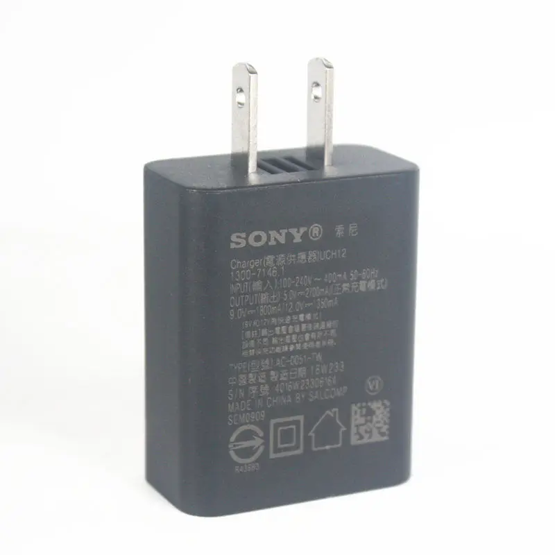 Оригинальное быстрое зарядное устройство sony UCH10 с разъемом micro usb для sony Xperia Z3 Compact z3+ Z1 Z2 Z3 C5 Z5 Z4 Z5P XA