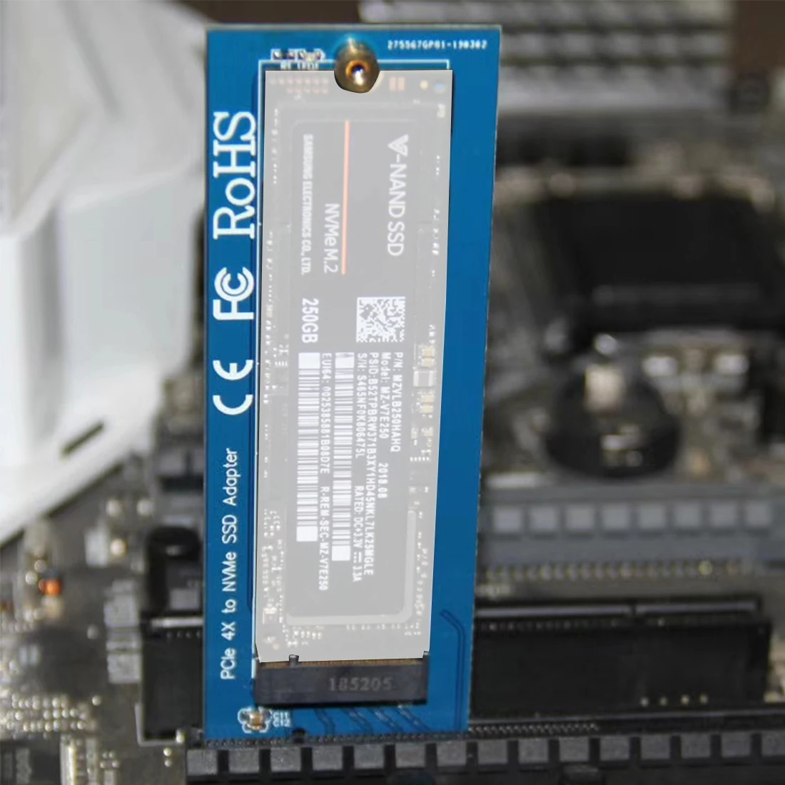M.2 M ключ к PCI Express карты расширения конвертер PCIe 3 0 4X SSD адаптер для настольных ПК NVME