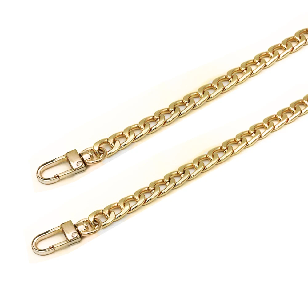 

100/110/120cm Metal Chain For Shoulder Bags Handbag D Buckle Handle DIY Replacement Bag Accessories Hardware Chains Correa Bolso