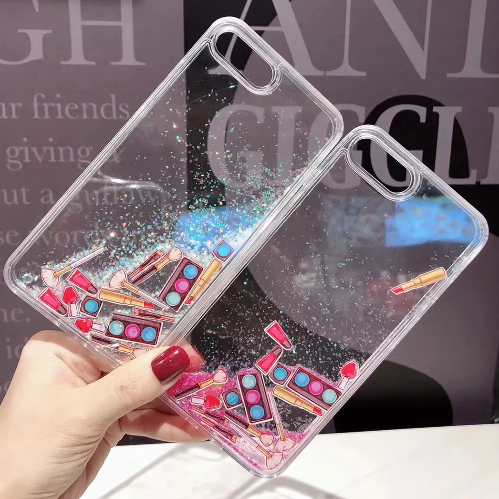 KISSCASE Luxury Glitter Phone Case For iPhone X 8 7 6 6S Plus Quicksand Cases XR XS MAX Soft TPU Back Covers Coque |