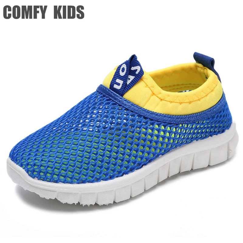 Удобные детские кроссовки размер 21-36 летние модные сандалии обувь для мальчиков